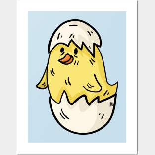 Hatching Baby Chick Posters and Art